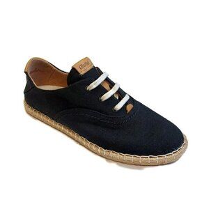 Olukai KAULA PA'A LI Convertible Linen Textile Espadrille Sneaker Womens 7 Black